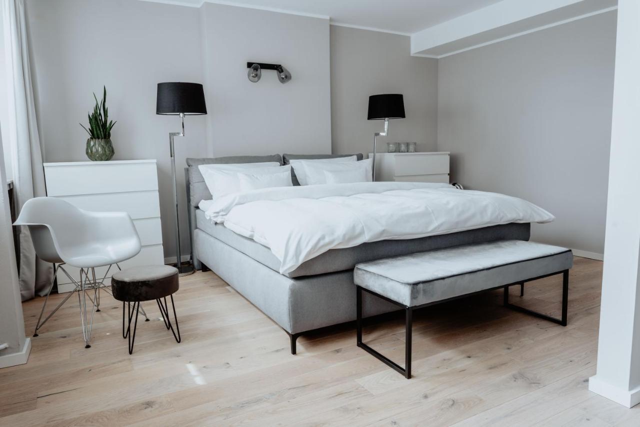 2-Zimmer City Apartment 57M² Mit King Size Bett Und Kueche مونستر المظهر الخارجي الصورة