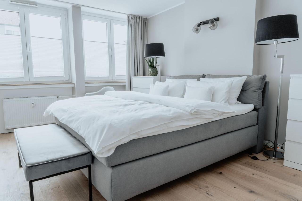 2-Zimmer City Apartment 57M² Mit King Size Bett Und Kueche مونستر المظهر الخارجي الصورة
