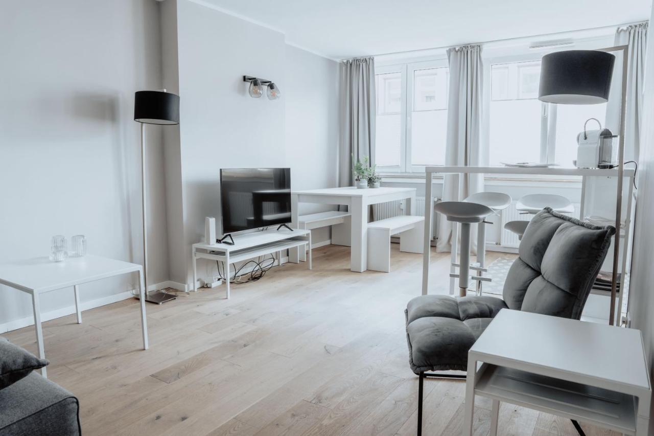 2-Zimmer City Apartment 57M² Mit King Size Bett Und Kueche مونستر المظهر الخارجي الصورة